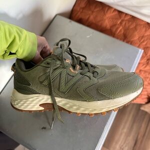 New Balance Olive Green Sneakers